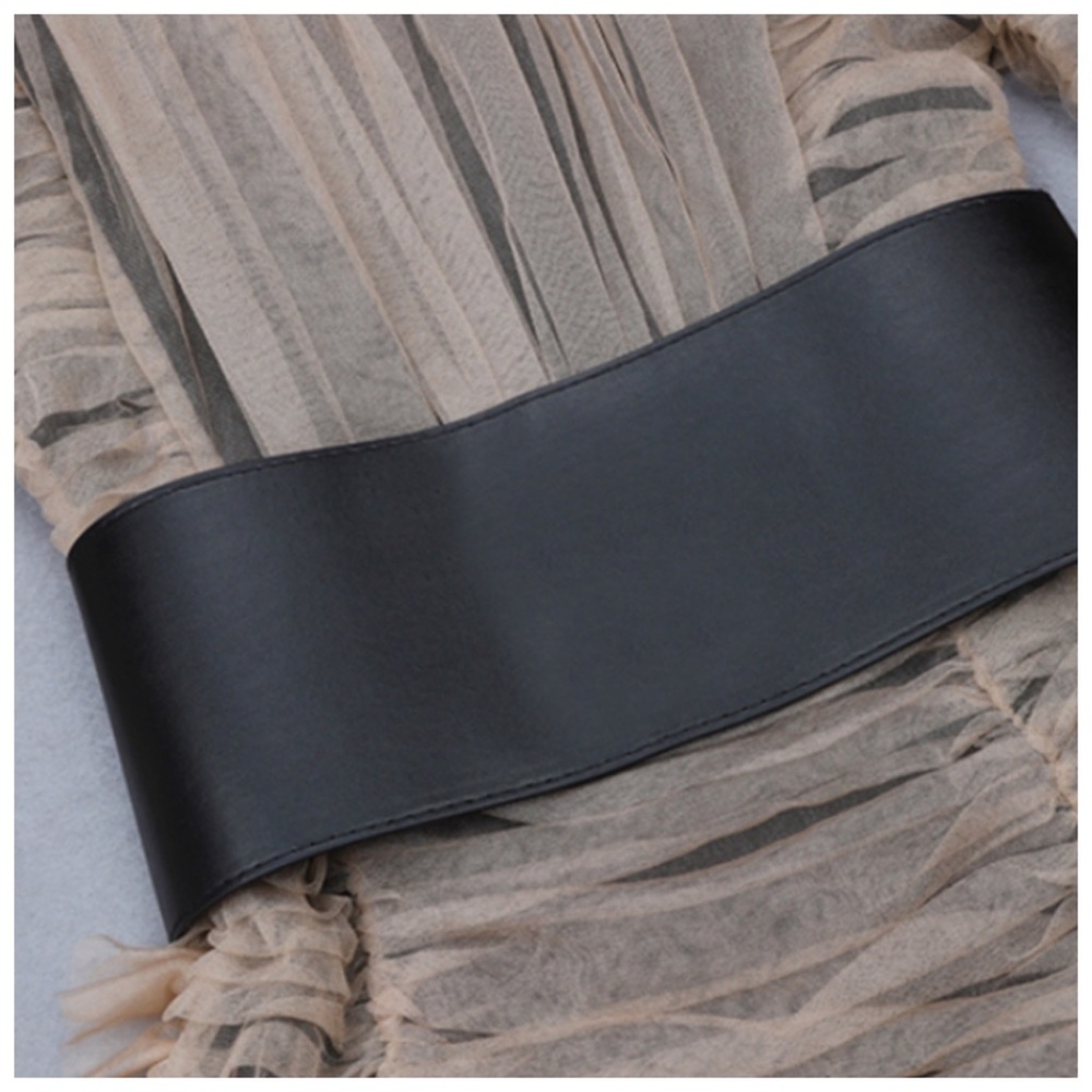 💕 The Solma Runway Pleated Tulle Dress - Picture 7 of 8